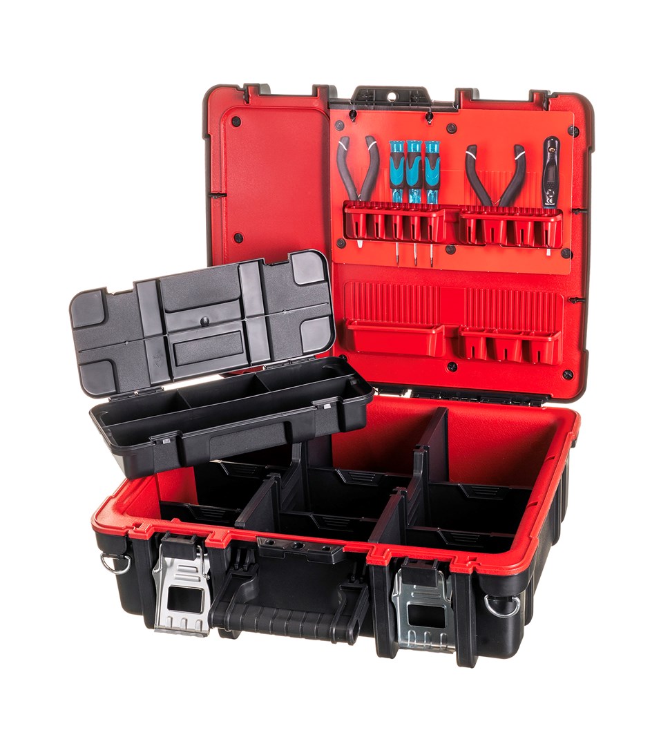 Keter 237003 equipment case Hard shell case Black, Red Keter 237003 equipment case Hard shell case Black, Red