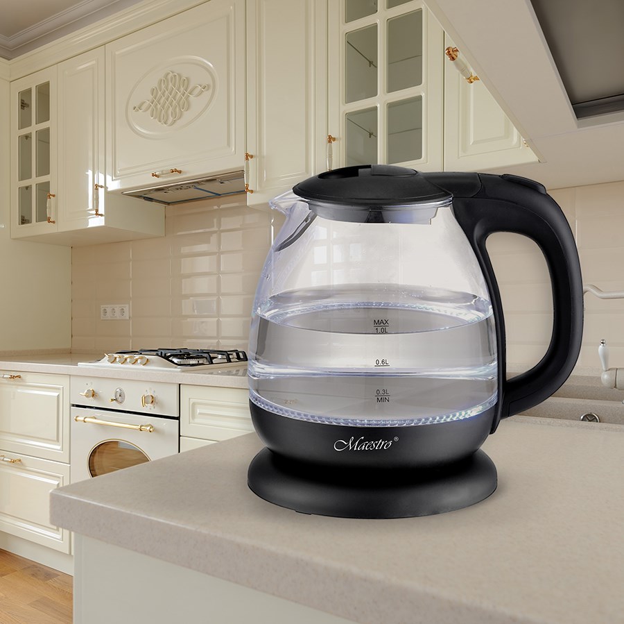 Feel-Maestro MR-055-BLACK electric kettle 1 L 1100 W Feel-Maestro MR-055-BLACK electric kettle 1 L 1100 W