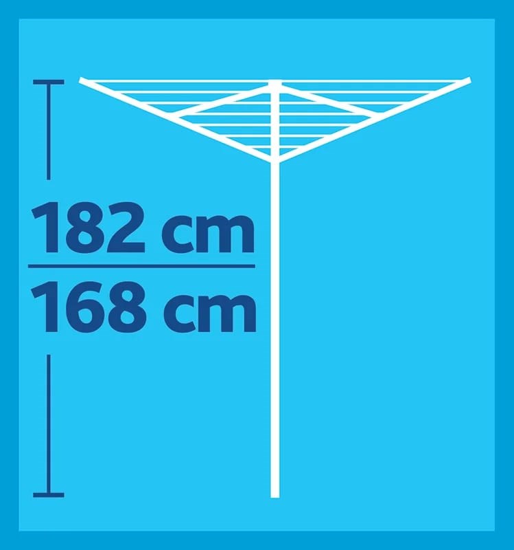 Clothes Drying Rack Vileda Sun-Rise Clothes Drying Rack Vileda Sun-Rise