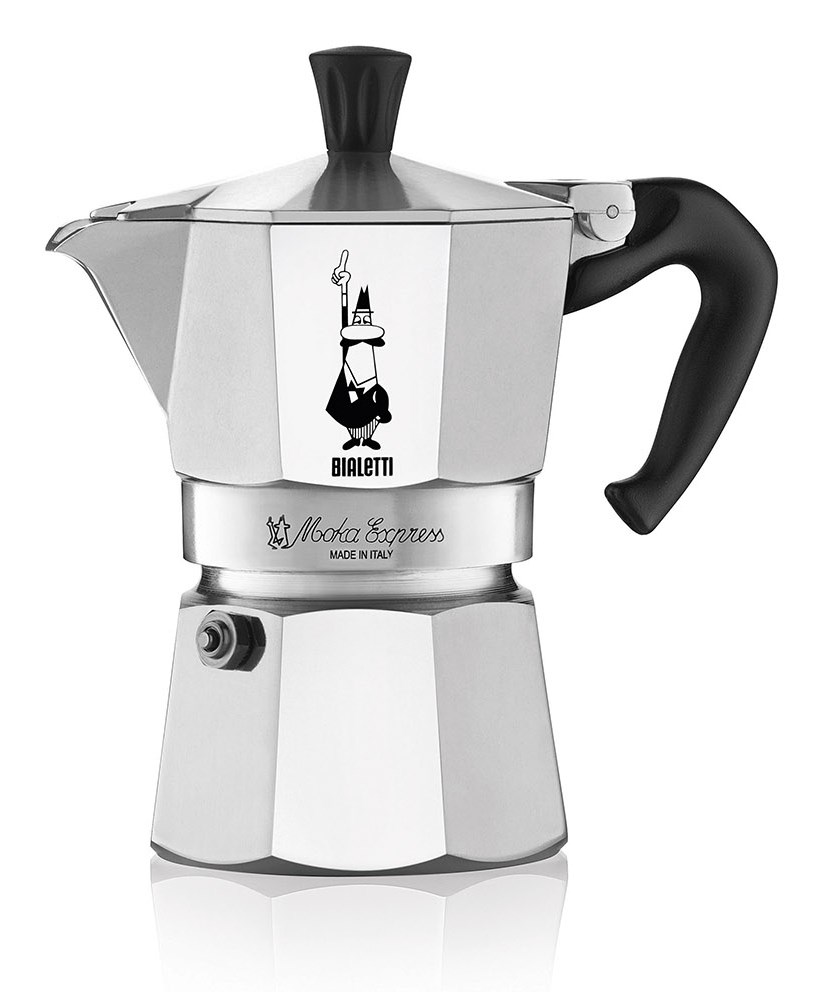 Bialetti Moka Express Moka pot 0.2 L Aluminium, Black Bialetti Moka Express Moka pot 0.2 L Aluminium, Black