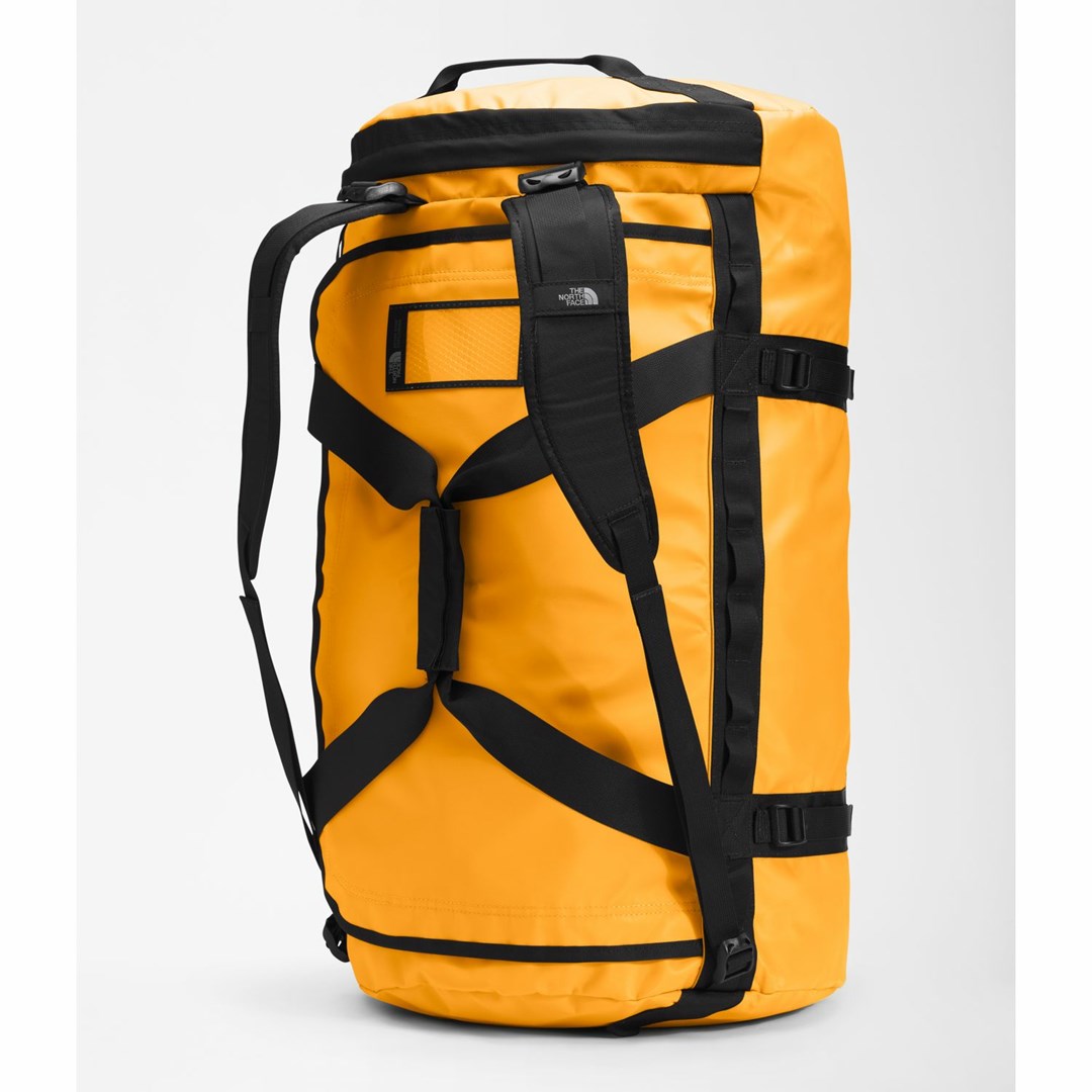 The North Face Base Camp Duffel L duffel bag 95 L Polyester Black, Yellow The North Face Base Camp Duffel L duffel bag 95 L Polyester Black, Yellow