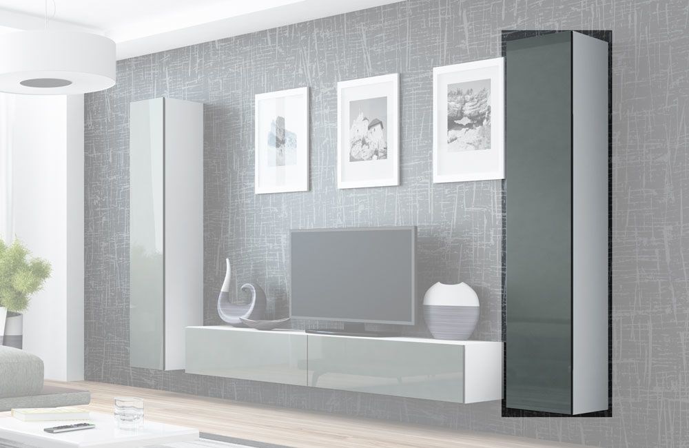 Cama Full cabinet VIGO '180' 180/40/30 white/grey gloss Cama Full cabinet VIGO '180' 180/40/30 white/grey gloss