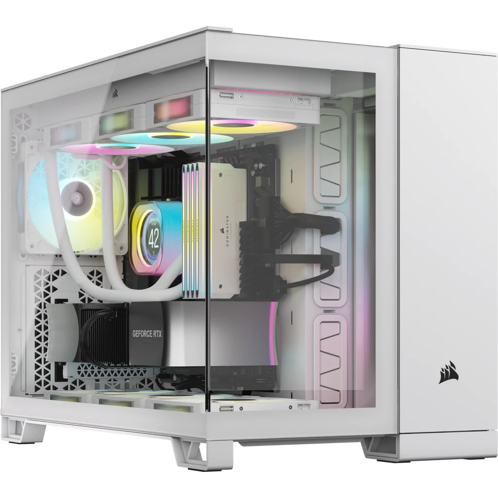 Corsair 2500X Midi Tower White Corsair 2500X Midi Tower White
