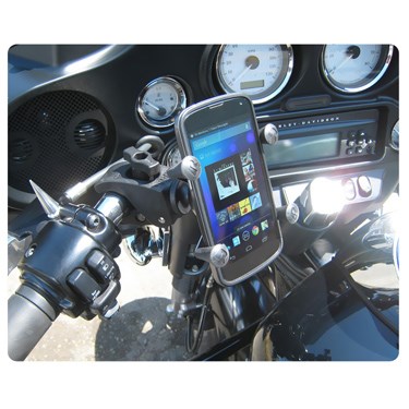 RAM Mounts X-Grip Phone Mount with Low Profile Tough-Claw Base RAM Mounts X-Grip Phone Mount with Low Profile Tough-Claw Base