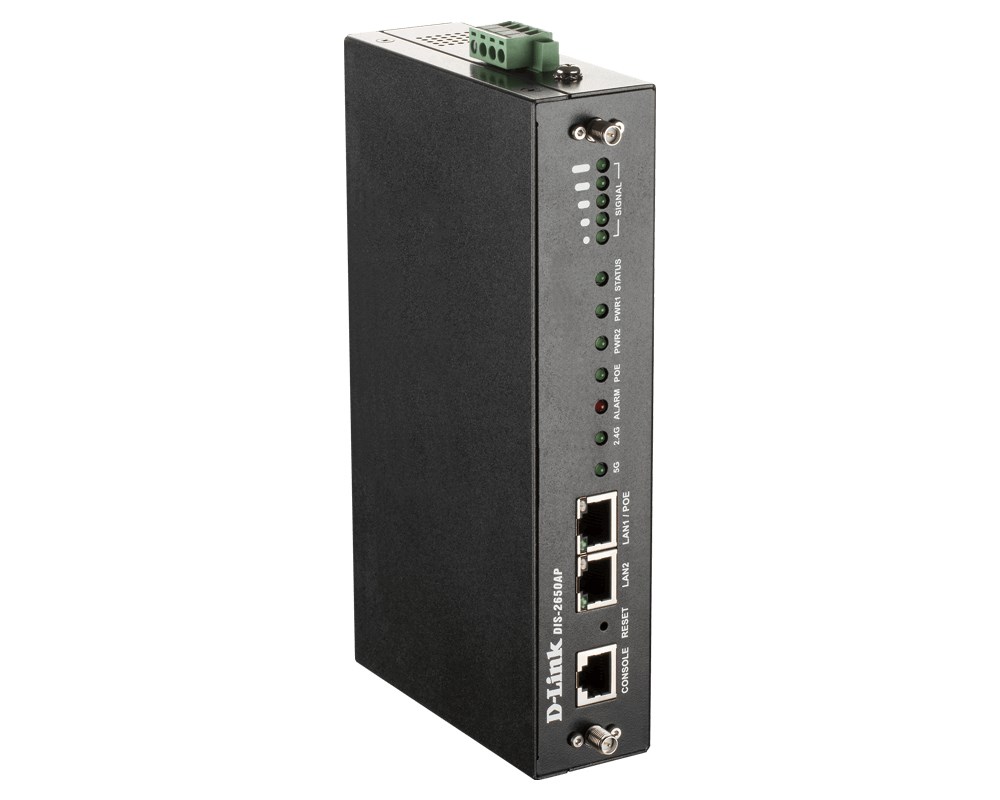D-Link Wireless AC1200 Wave2 Dual-Band Industrial Access Point D-Link Wireless AC1200 Wave2 Dual-Band Industrial Access Point