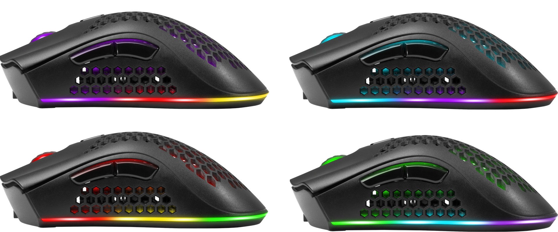 Defender GM-709L Warlock 52709 Wireless mouse for gamers with RGB backlighting Defender GM-709L Warlock 52709 Wireless mouse for gamers with RGB backlighting