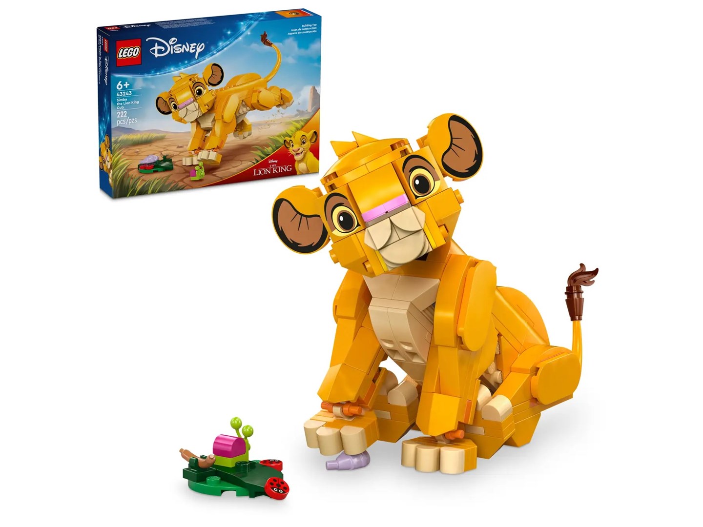 LEGO DISNEY 43243 Simba the Lion King Cub LEGO DISNEY 43243 Simba the Lion King Cub