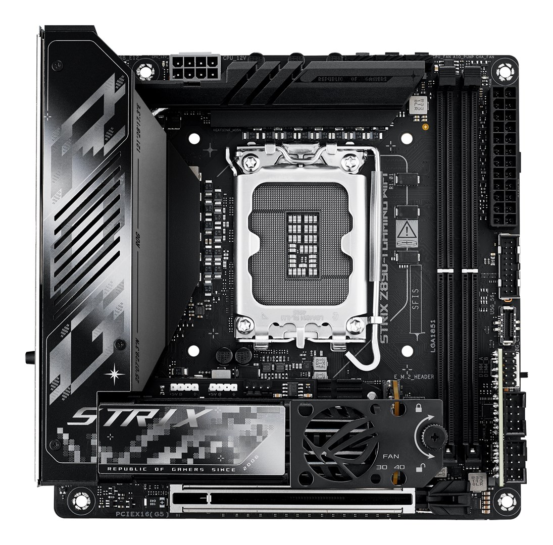 ASUS ROG STRIX Z890-I GAMING WIFI Intel Z890 LGA 1851 (Socket V1) mini ITX ASUS ROG STRIX Z890-I GAMING WIFI Intel Z890 LGA 1851 (Socket V1) mini ITX