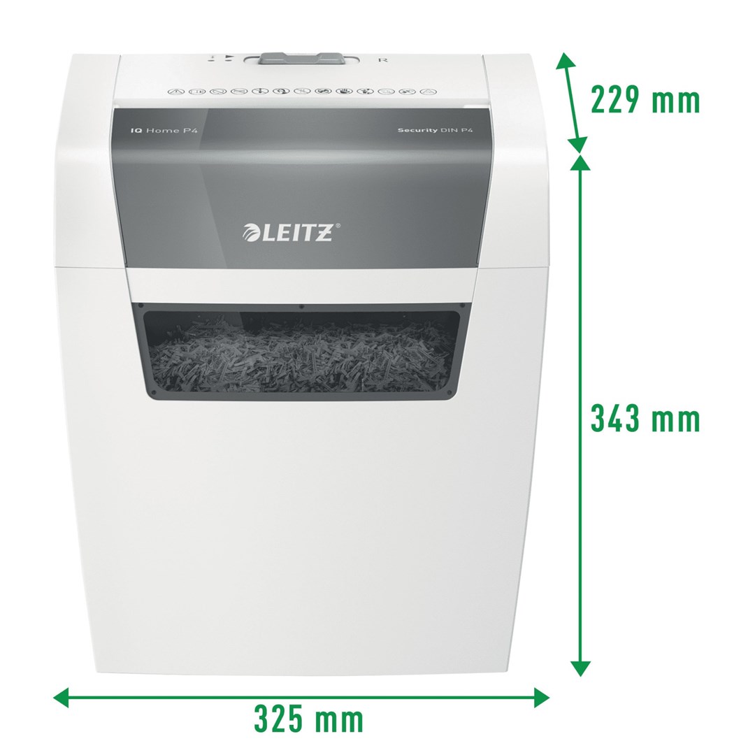 Leitz IQ Home Shredder, P4, 6 sheets, 15 l garbage can Leitz IQ Home Shredder, P4, 6 sheets, 15 l garbage can