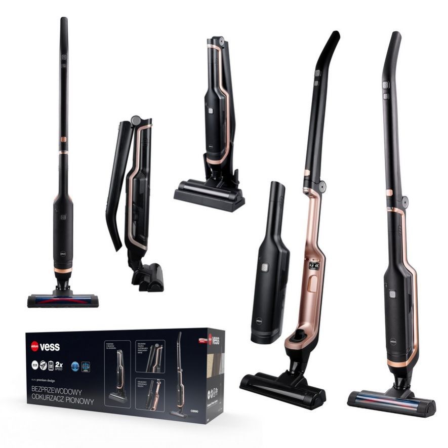 OB90 ELDOM, VESS upright vacuum cleaner, cordless, electric brush OB90 ELDOM, VESS upright vacuum cleaner, cordless, electric brush