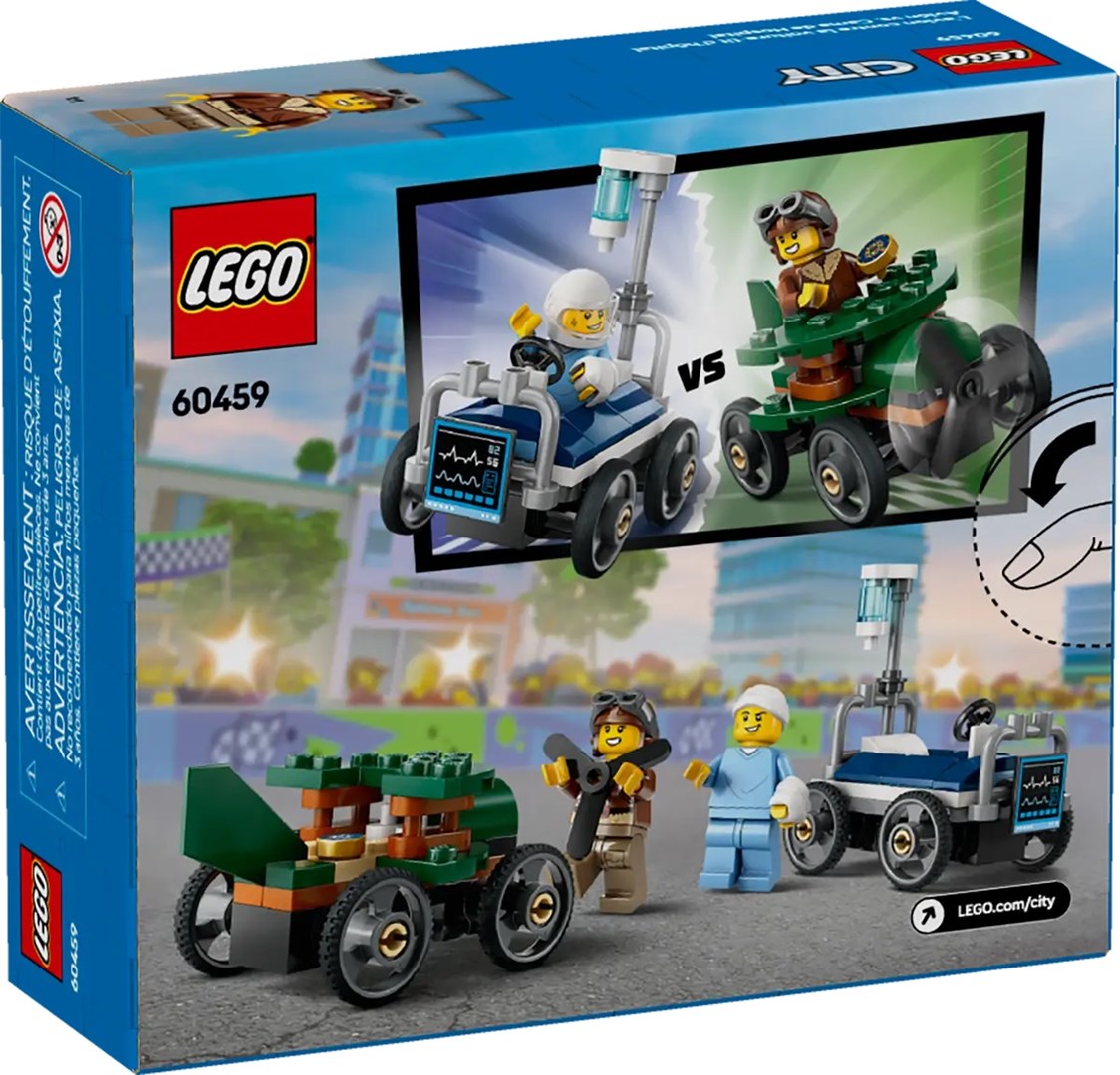 LEGO CITY 60459 Airplane vs. Hospital Bed LEGO CITY 60459 Airplane vs. Hospital Bed