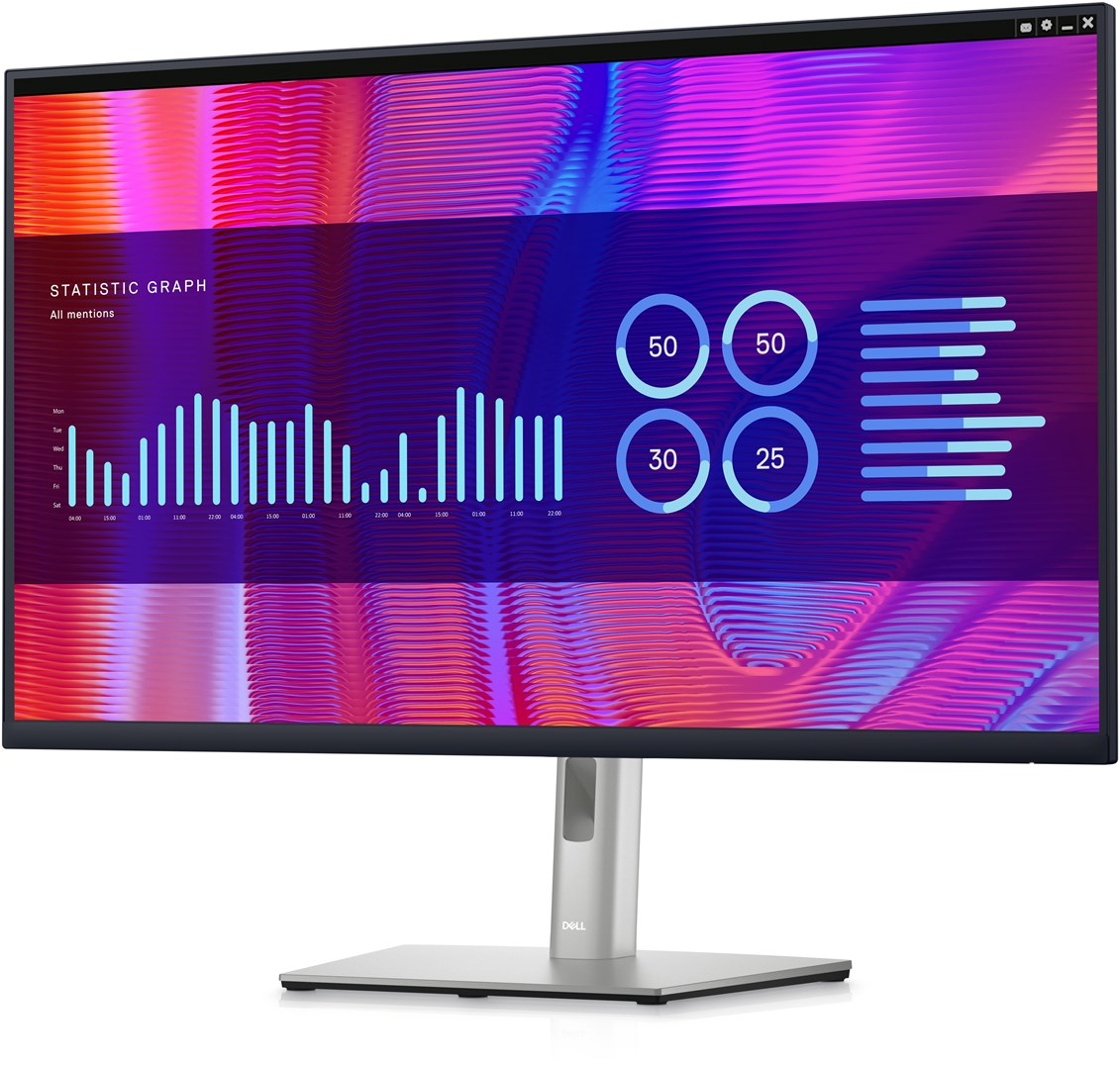 DELL P Series P3223DE 80 cm (31.5") 2560 x 1440 pixels Quad HD LCD Black, Silver DELL P Series P3223DE 80 cm (31.5") 2560 x 1440 pixels Quad HD LCD Black, Silver