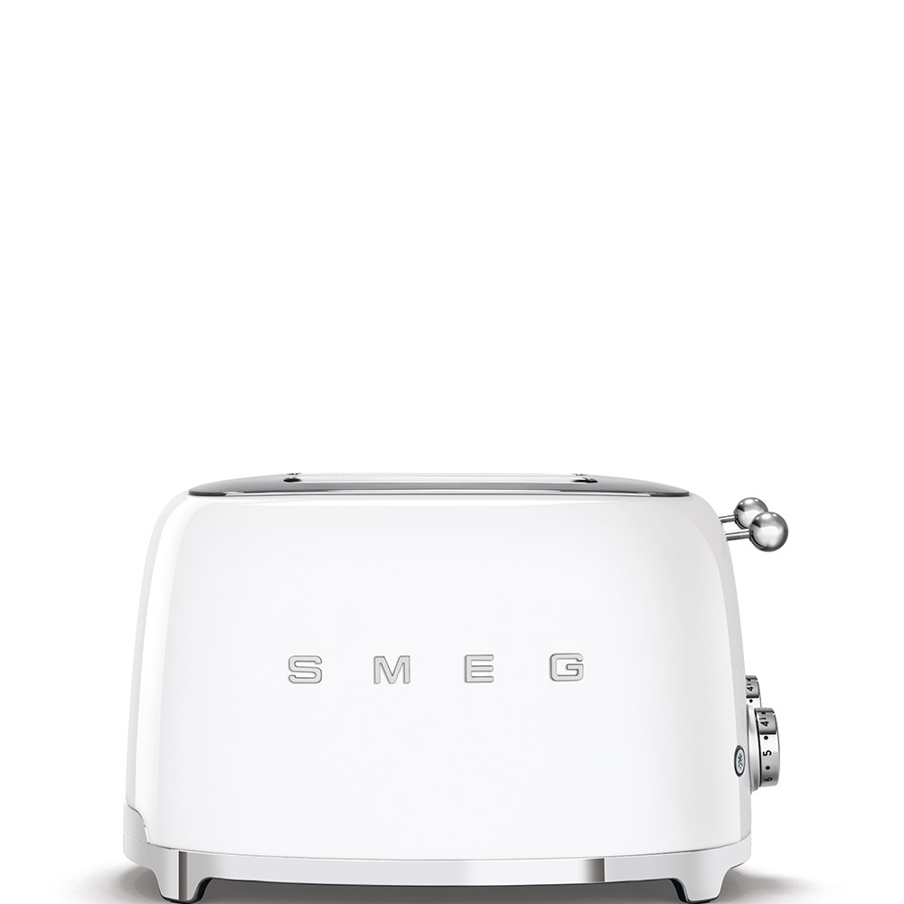 Toaster Smeg for 4 slices, white Toaster Smeg for 4 slices, white