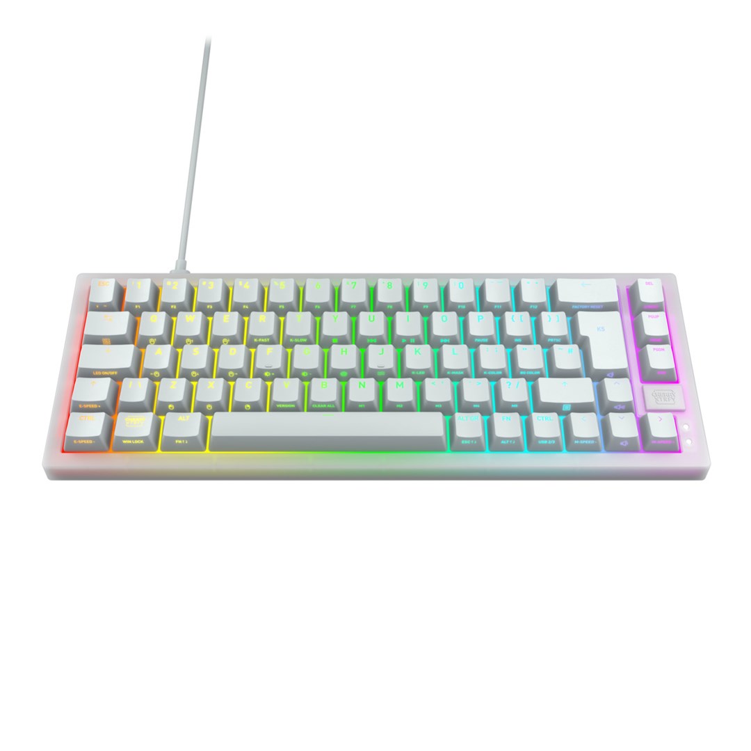 CHERRY K5V2 Compact keyboard Gaming USB QWERTZ German White CHERRY K5V2 Compact keyboard Gaming USB QWERTZ German White