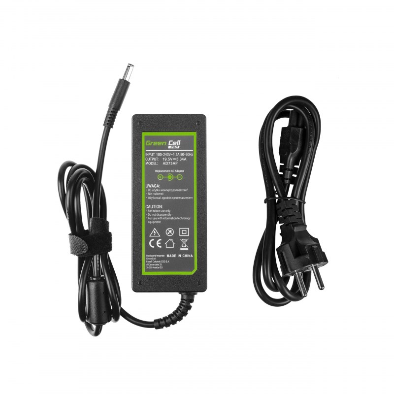 Green Cell AD75AP power adapter/inverter Indoor 65 W Black Green Cell AD75AP power adapter/inverter Indoor 65 W Black