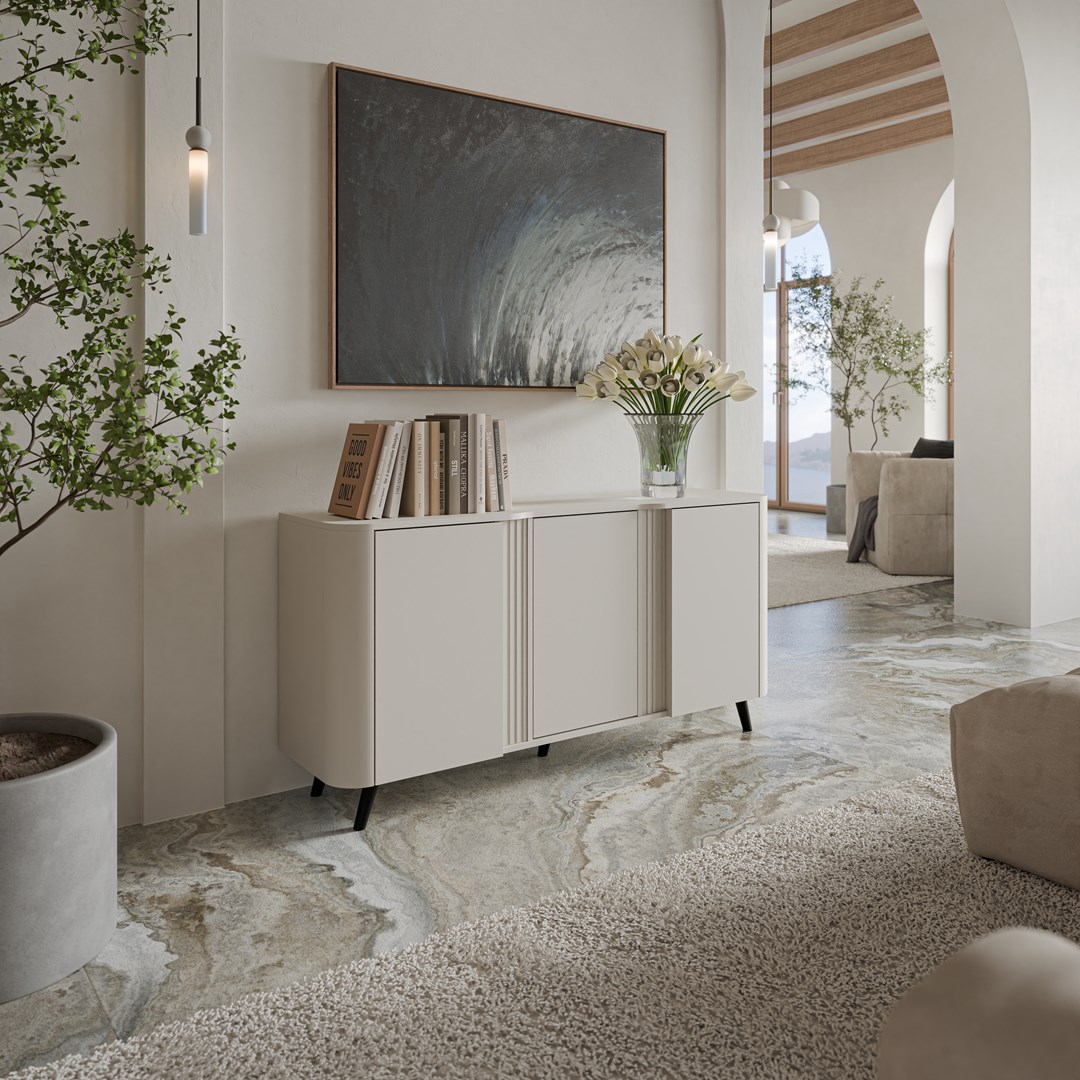 Cama VOLARE chest of drawers 151 x 39 x 75 cm cashmere Cama VOLARE chest of drawers 151 x 39 x 75 cm cashmere
