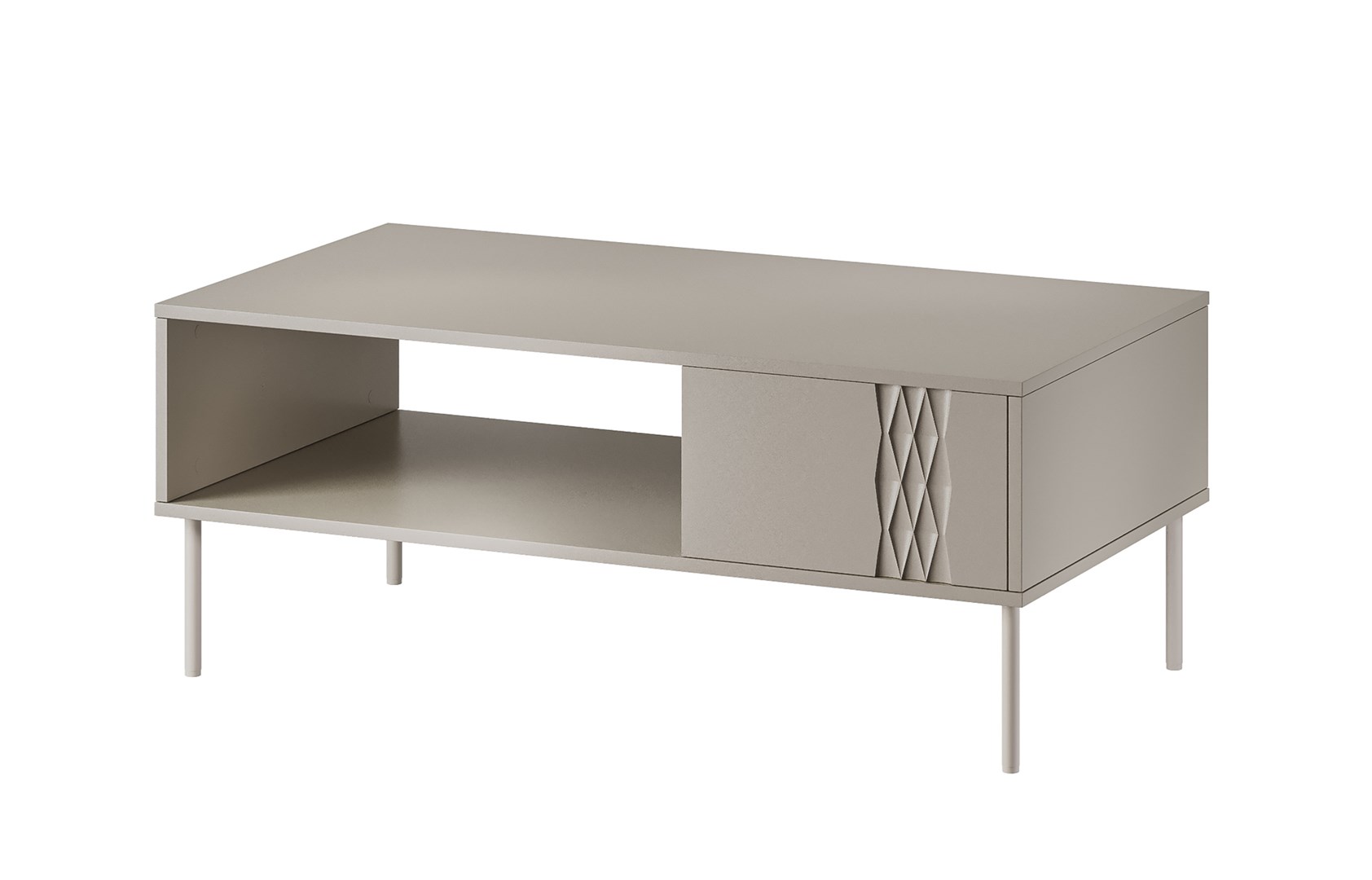 TRESSE bench/table 110x60x40 cashmere matt TRESSE bench/table 110x60x40 cashmere matt
