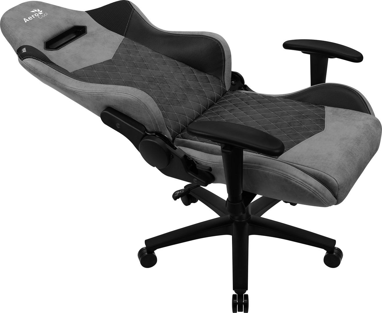 Aerocool DUKE AeroSuede Universal gaming chair Black,Grey Aerocool DUKE AeroSuede Universal gaming chair Black,Grey