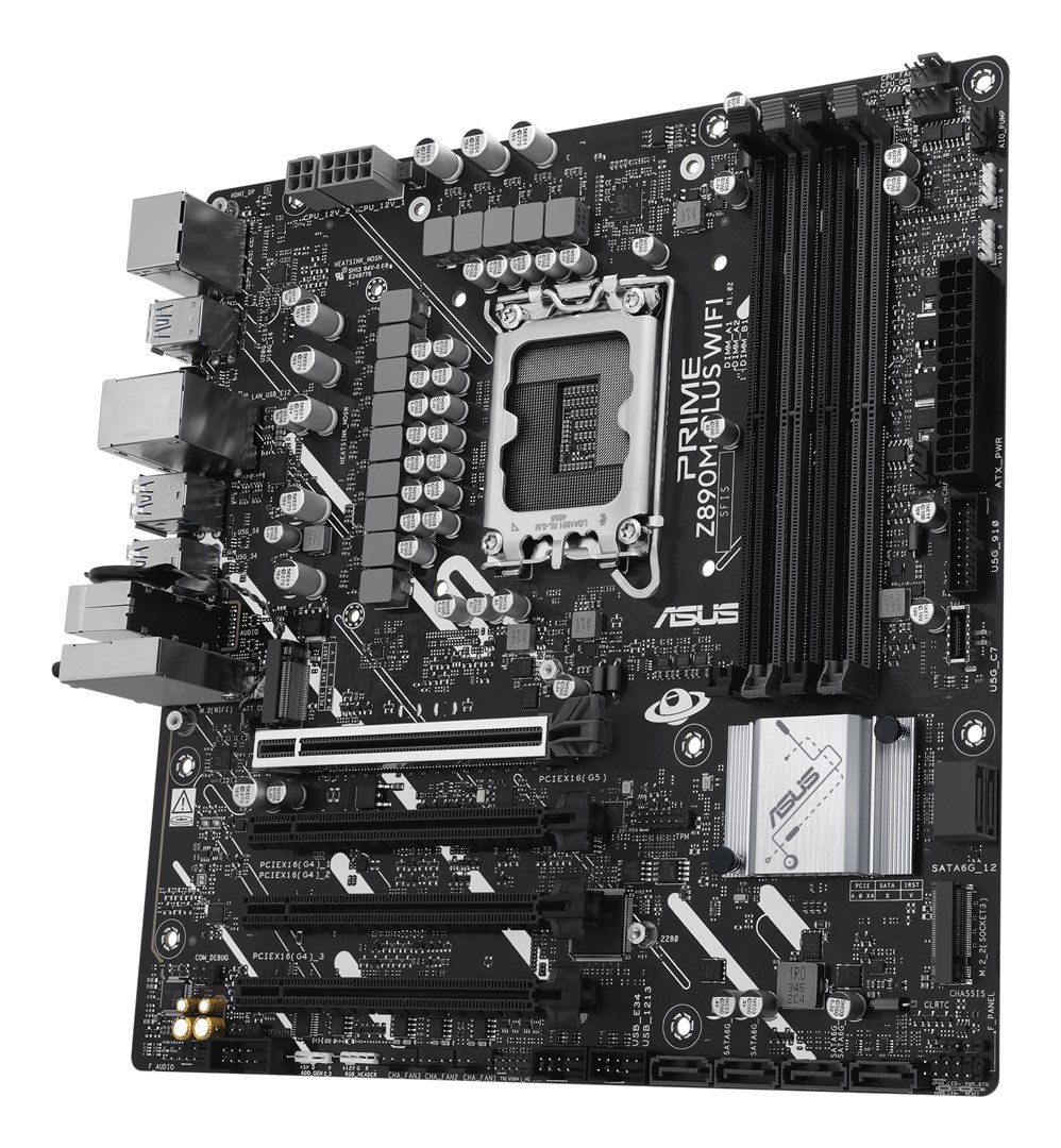 ASUS PRIME Z890M-PLUS WIFI Intel Z890 LGA 1851 (Socket V1) micro ATX ASUS PRIME Z890M-PLUS WIFI Intel Z890 LGA 1851 (Socket V1) micro ATX