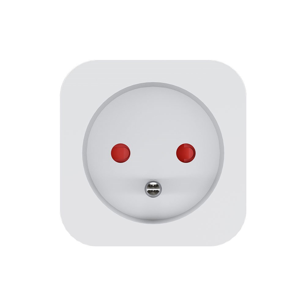 SAVIO WI-FI smart socket, 16A, AS-01, White SAVIO WI-FI smart socket, 16A, AS-01, White