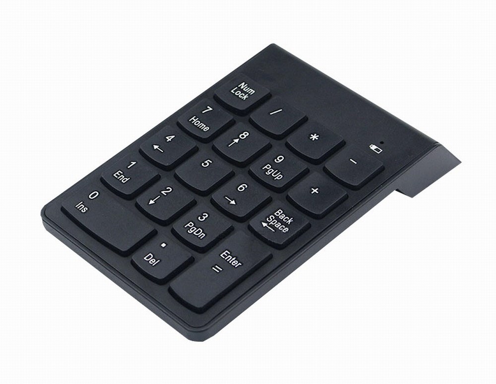 Gembird KPD-W-02 numeric keypad Notebook/PC Bluetooth Black Gembird KPD-W-02 numeric keypad Notebook/PC Bluetooth Black