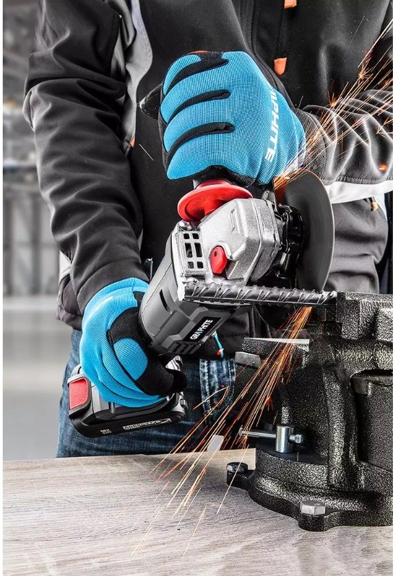 Graphite Energy+ 18V Li-Ion brushless cordless angle grinder 115 mm blade without battery Graphite Energy+ 18V Li-Ion brushless cordless angle grinder 115 mm blade without battery