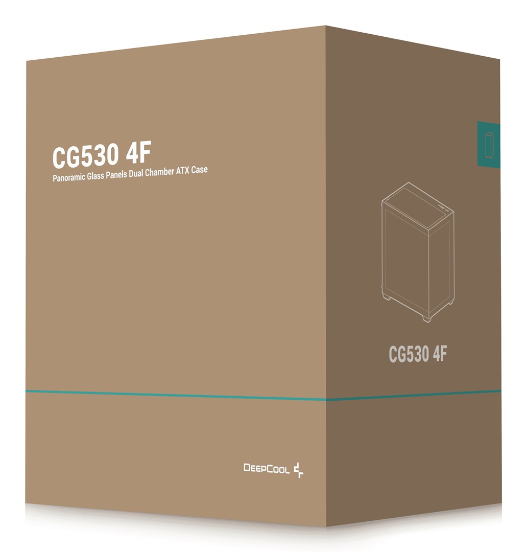 DeepCool CG530 4F Midi Tower Black DeepCool CG530 4F Midi Tower Black