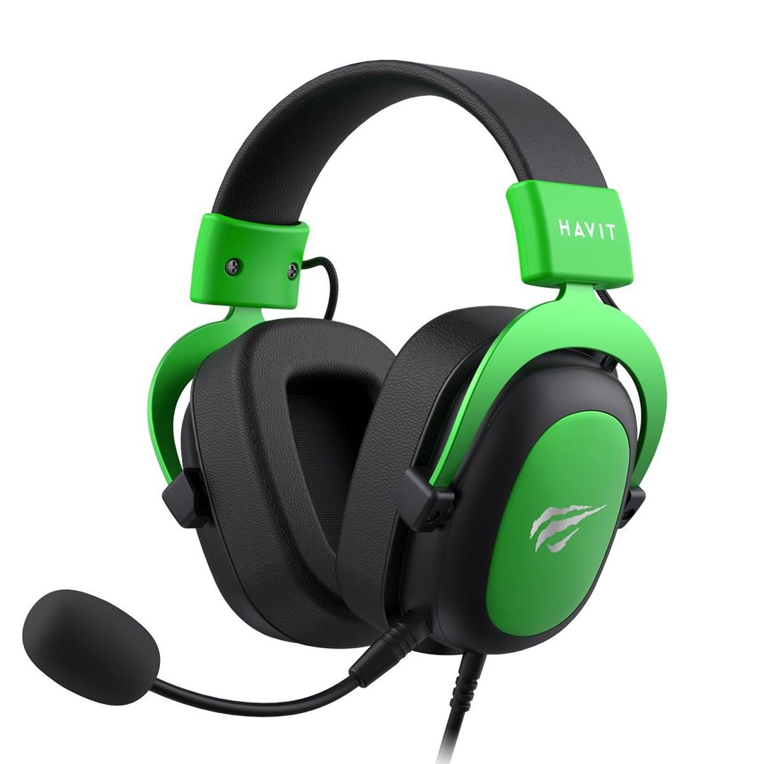 Havit H2002d Headset Wired Head-band Gaming Black, Green Havit H2002d Headset Wired Head-band Gaming Black, Green