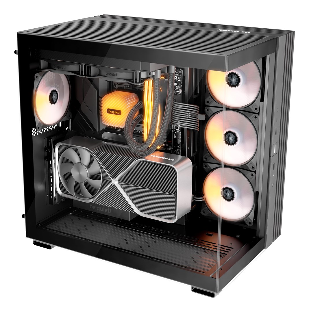 be quiet! LIGHT BASE 600 LX Black Midi Tower be quiet! LIGHT BASE 600 LX Black Midi Tower