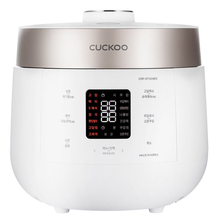 Cuckoo CRP-ST1009F rice cooker 1.8 L 1150 W Champagne, White Cuckoo CRP-ST1009F rice cooker 1.8 L 1150 W Champagne, White