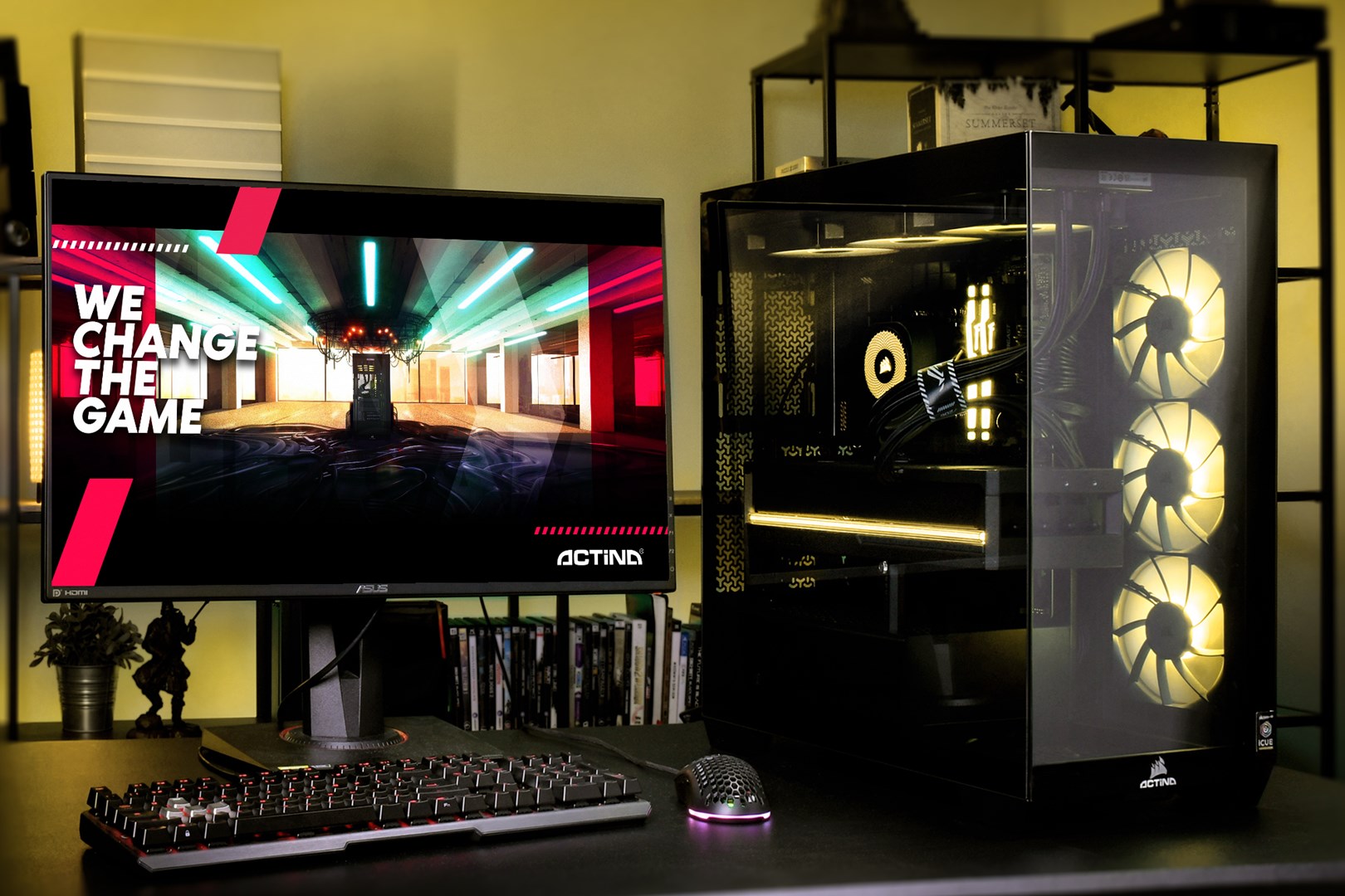Actina 5901443413752 PC AMD Ryzen™ 9 7900X 32 GB DDR5-SDRAM 2 TB SSD NVIDIA GeForce RTX 5070 Ti Midi Tower Black Actina 5901443413752 PC AMD Ryzen™ 9 7900X 32 GB DDR5-SDRAM 2 TB SSD NVIDIA GeForce RTX 5070 Ti Midi Tower Black