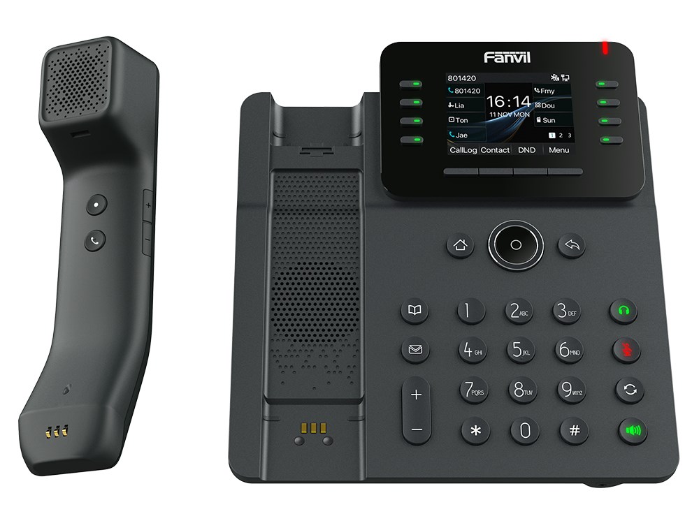 Fanvil V62 Pro IP phone Black 12 lines LCD Fanvil V62 Pro IP phone Black 12 lines LCD