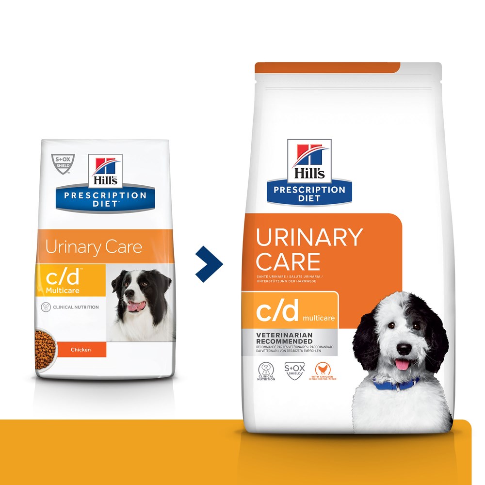HILL'S PRESCRIPTION DIET Canine c/d Multicare Dry dog food Chicken 12 kg HILL'S PRESCRIPTION DIET Canine c/d Multicare Dry dog food Chicken 12 kg