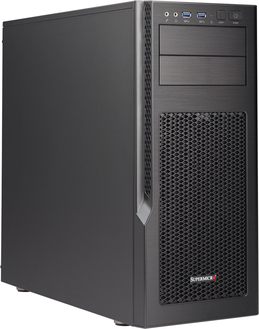 Supermicro Mid-Tower 4x2.5" fixed drive 750W Supermicro Mid-Tower 4x2.5" fixed drive 750W