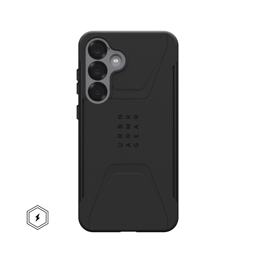 Urban Armor Gear Civilian mobile phone case 17 cm (6.7") Cover Black Urban Armor Gear Civilian mobile phone case 17 cm (6.7") Cover Black