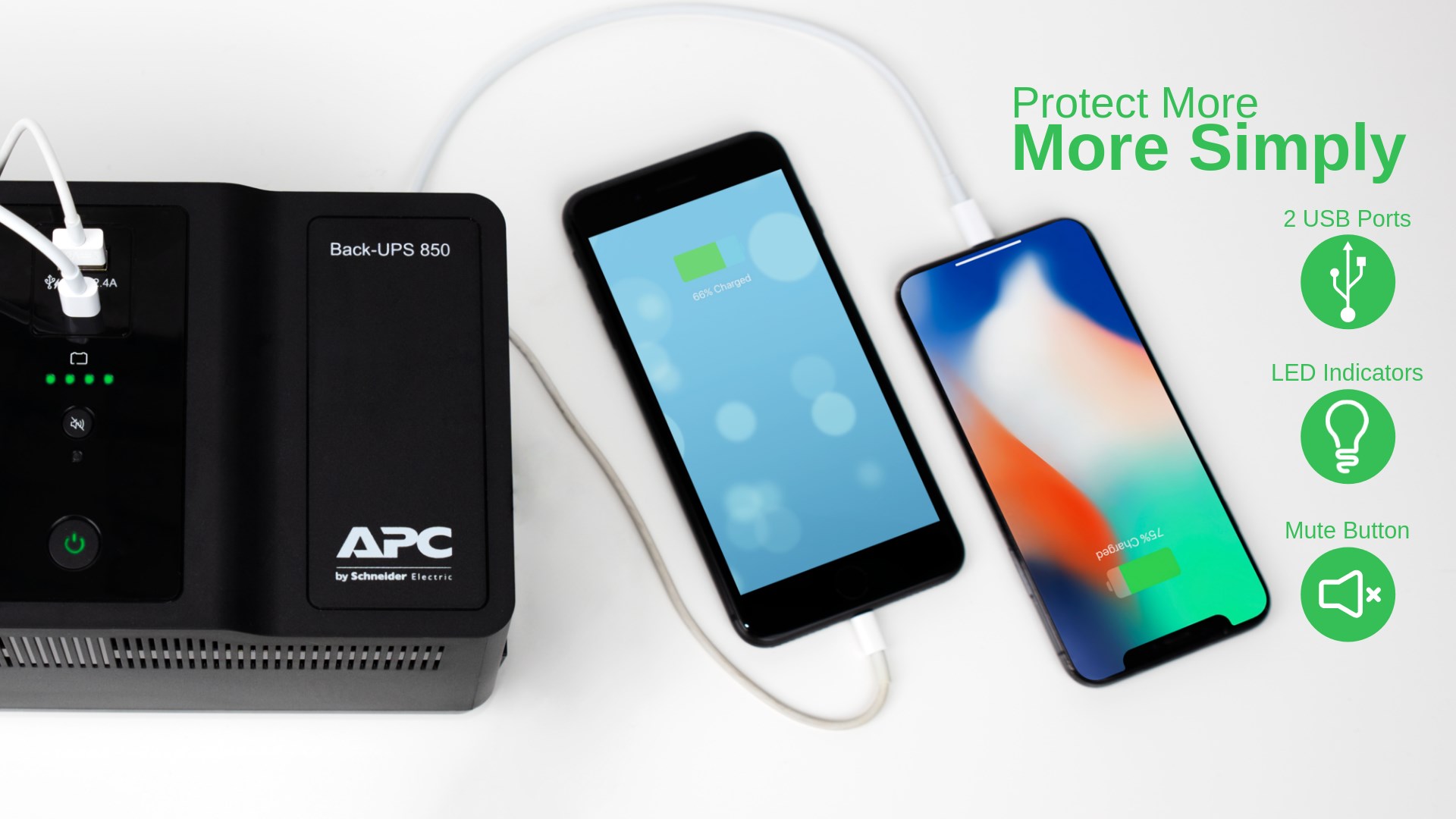APC Back-UPS BE850G2 - UPS - 520 Watt APC Back-UPS BE850G2 - UPS - 520 Watt