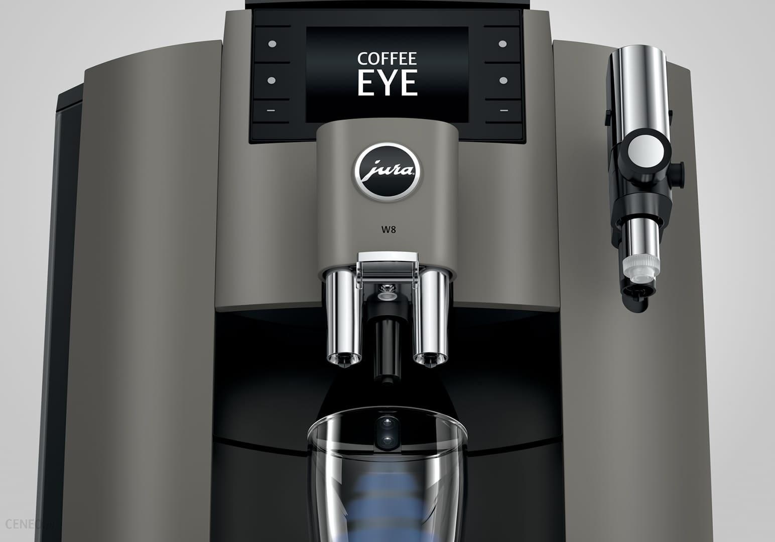 Jura W8 Dark Inox (EA) coffee machine black Jura W8 Dark Inox (EA) coffee machine black