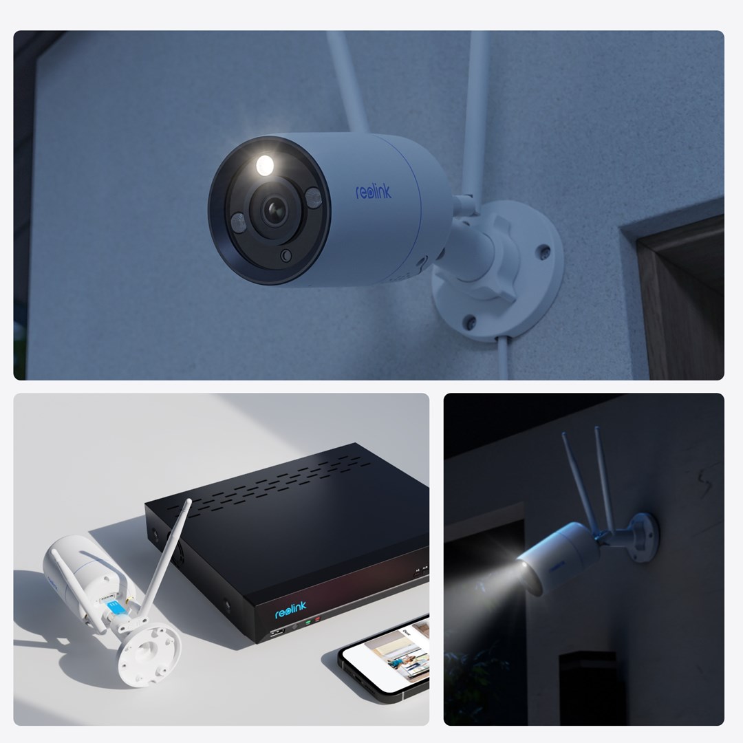 Reolink W330 - 4K Wi-Fi 6 Camera, 2.4/5 GHz Dual-Band Wi-Fi, Color Night Vision, Person/Vehicle/Animal Detection Reolink W330 - 4K Wi-Fi 6 Camera, 2.4/5 GHz Dual-Band Wi-Fi, Color Night Vision, Person/Vehicle/Animal Detection
