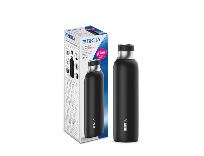 Brita sodaTRIO bottle (0.65 l; black) Brita sodaTRIO bottle (0.65 l; black)