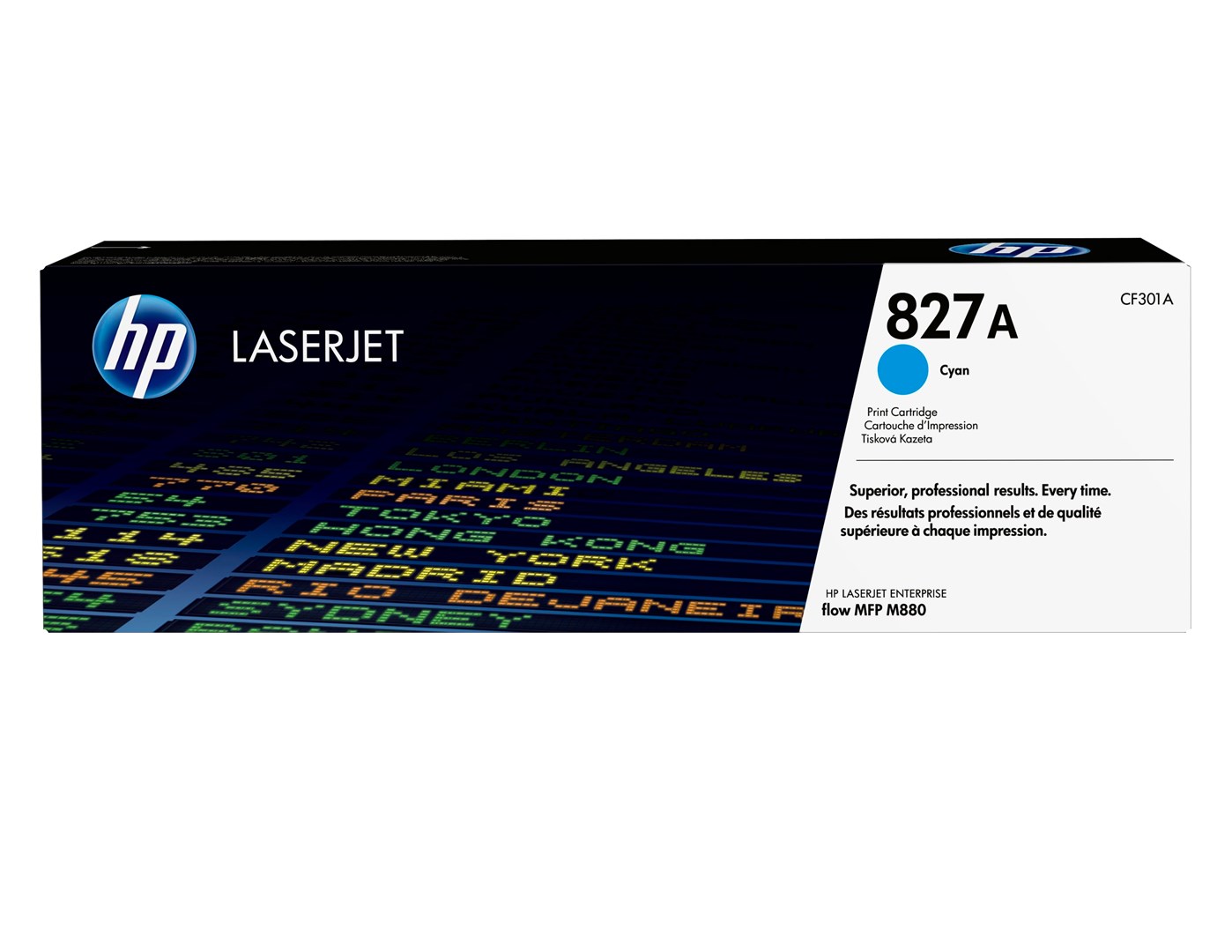 HP 827A Cyan Original LaserJet Toner Cartridge HP 827A Cyan Original LaserJet Toner Cartridge