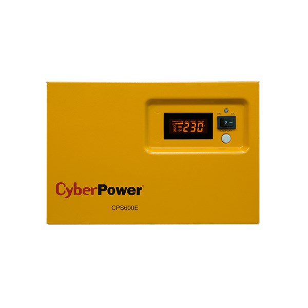 CyberPower CPS600E uninterruptible power supply (UPS) 0.6 kVA 420 W 1 AC outlet(s) CyberPower CPS600E uninterruptible power supply (UPS) 0.6 kVA 420 W 1 AC outlet(s)