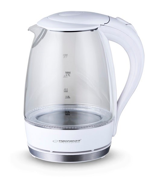 Esperanza EKK011W Electric kettle 1.7 L White, Multicolor 2200 W Esperanza EKK011W Electric kettle 1.7 L White, Multicolor 2200 W