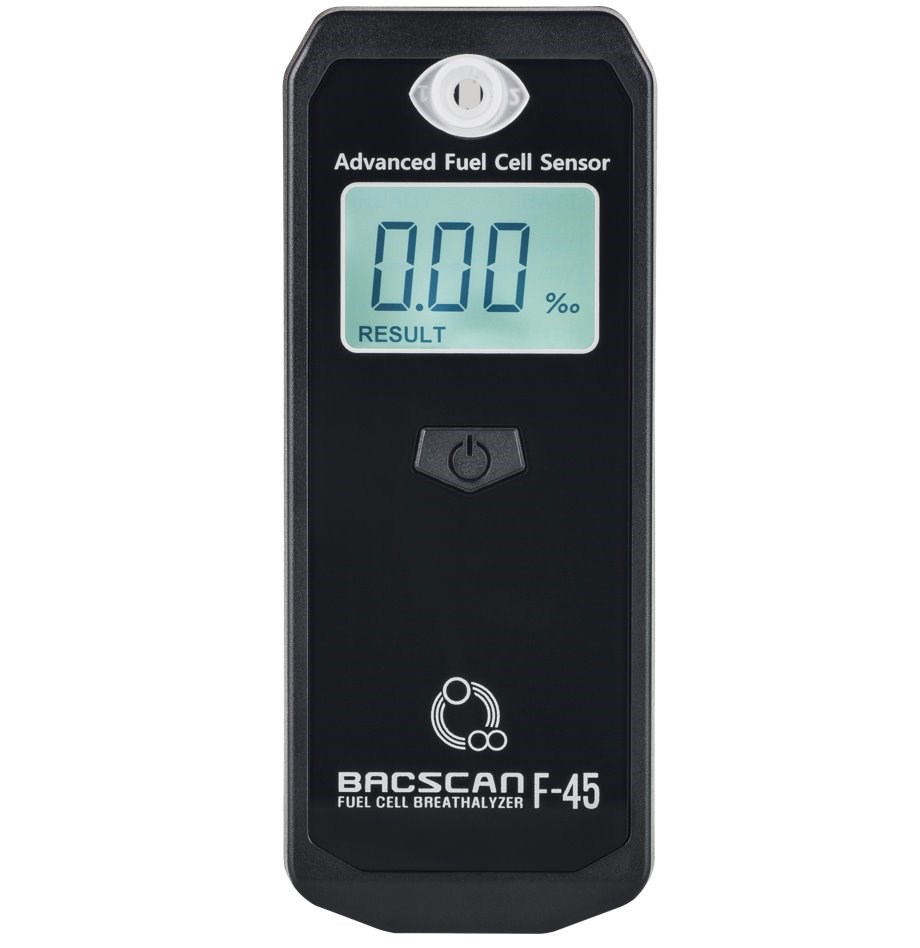 BACscan F-45 alcohol tester 0 - 4% Black BACscan F-45 alcohol tester 0 - 4% Black