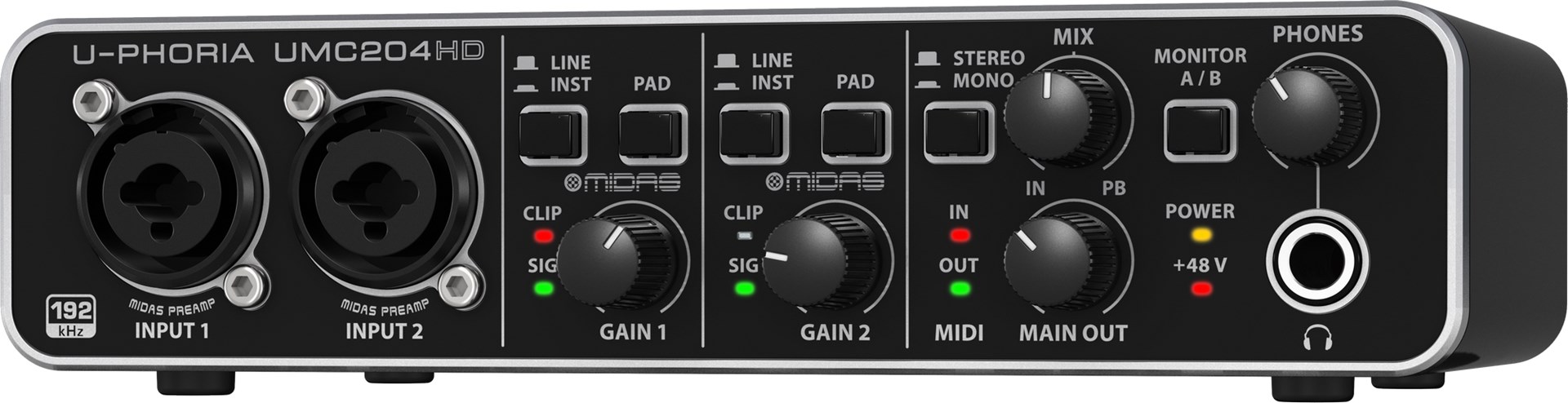 Behringer UMC204HD supplementary music equipment Behringer UMC204HD supplementary music equipment
