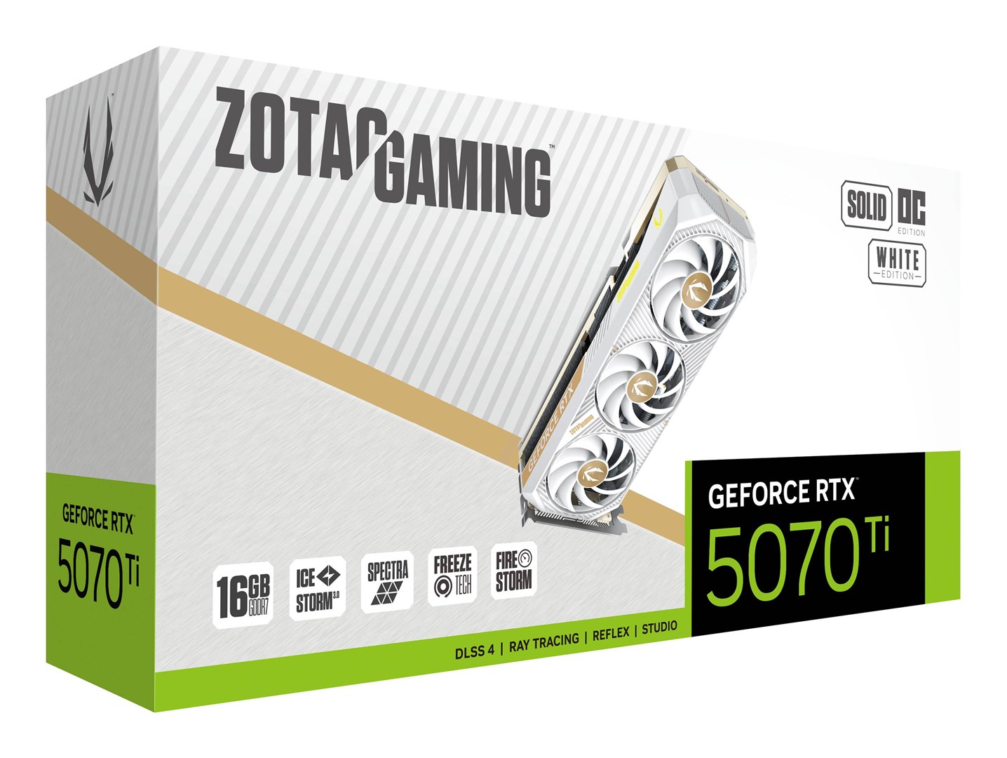 Zotac GAMING GeForce RTX 5070 Ti SOLID CORE OC NVIDIA 16 GB GDDR7 Zotac GAMING GeForce RTX 5070 Ti SOLID CORE OC NVIDIA 16 GB GDDR7