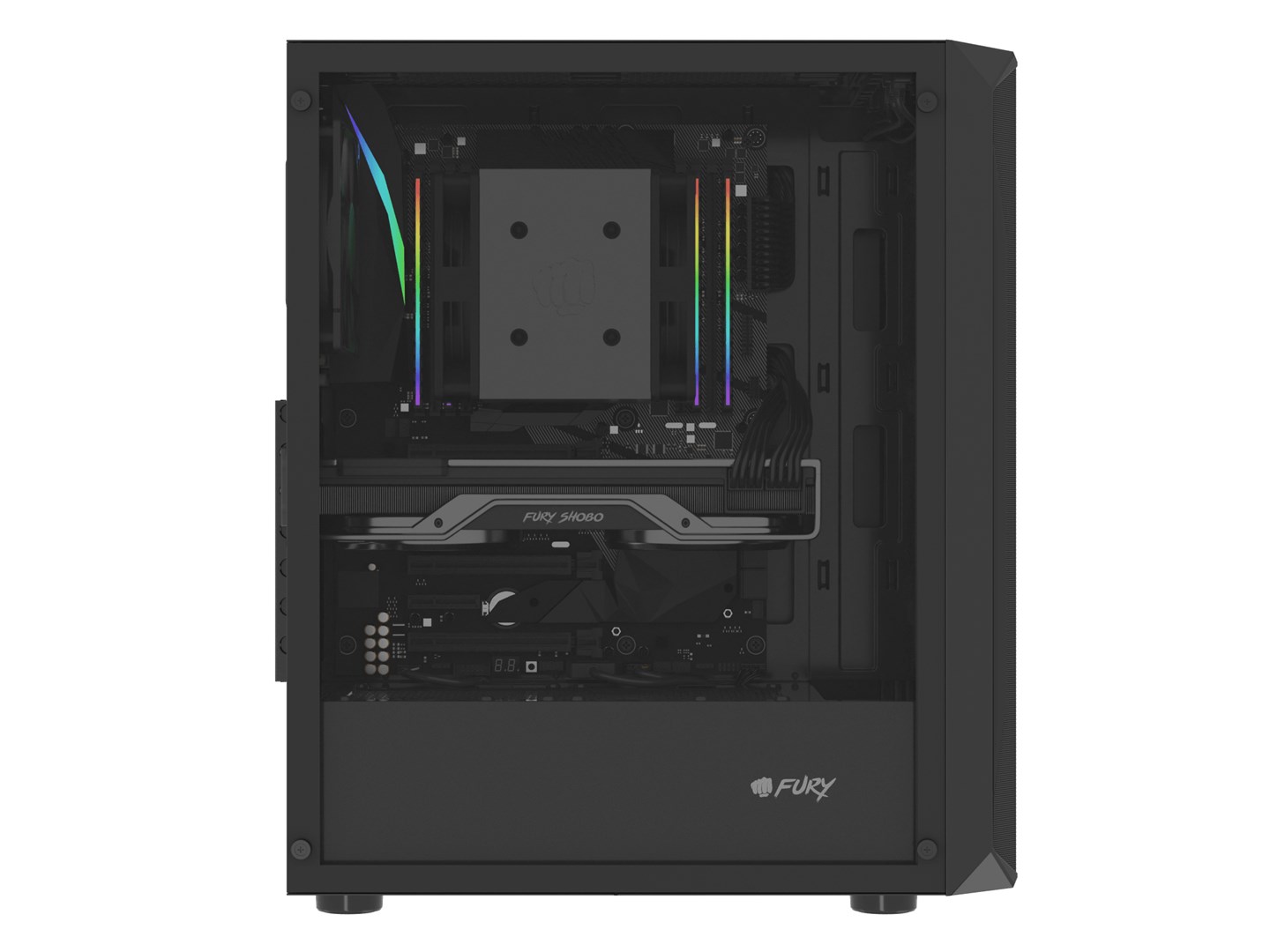 FURY Shobo SH4F Midi Tower Black FURY Shobo SH4F Midi Tower Black