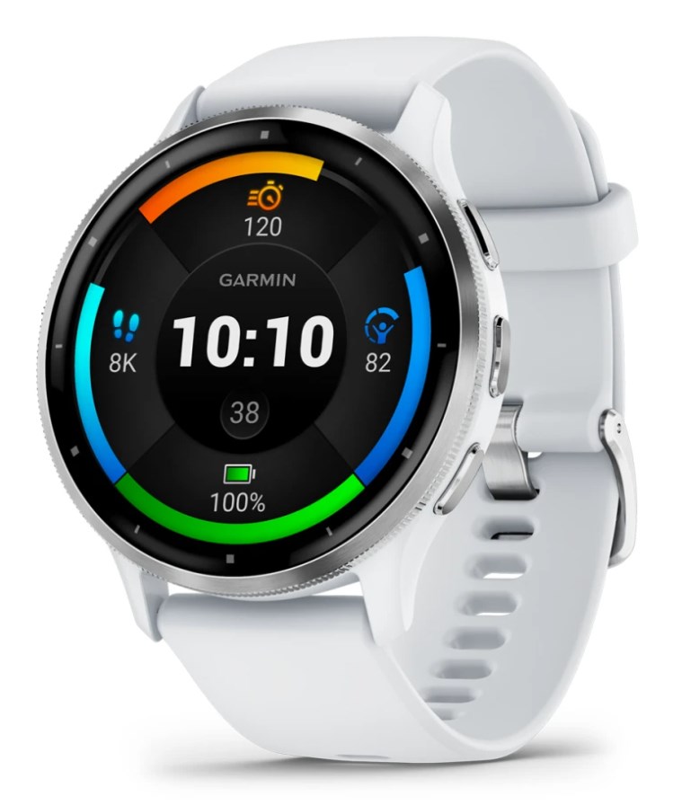 Garmin Venu 3 3.56 cm (1.4") AMOLED 45 mm Digital 454 x 454 pixels Touchscreen Silver, White Wi-Fi GPS (satellite) Garmin Venu 3 3.56 cm (1.4") AMOLED 45 mm Digital 454 x 454 pixels Touchscreen Silver, White Wi-Fi GPS (satellite)