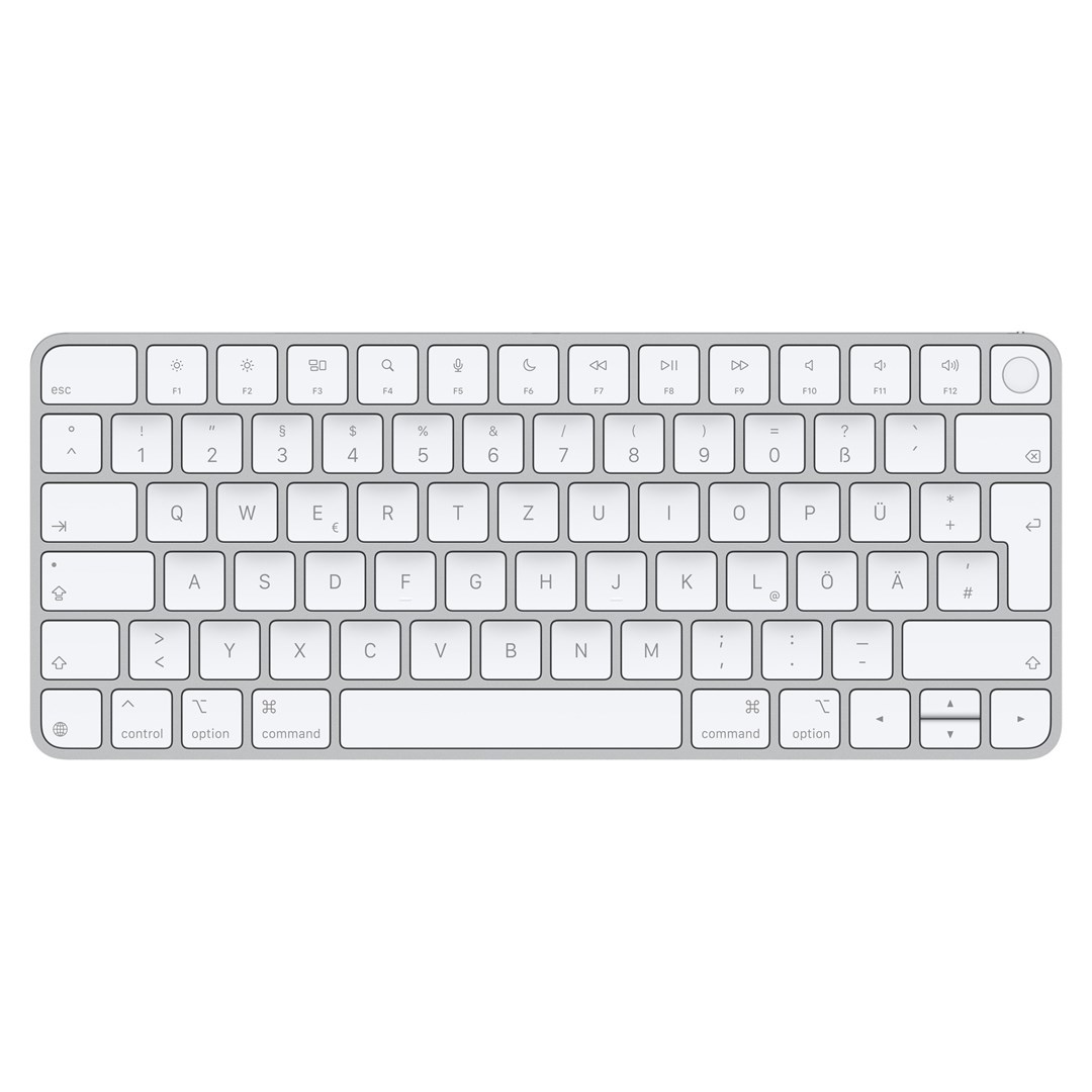Apple Magic Keyboard with Touch ID for Mac models with silicon (USB–C) - German Apple Magic Keyboard with Touch ID for Mac models with silicon (USB–C) - German
