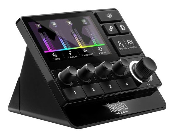 Hercules Stream 200 XLR Black 9 buttons Hercules Stream 200 XLR Black 9 buttons