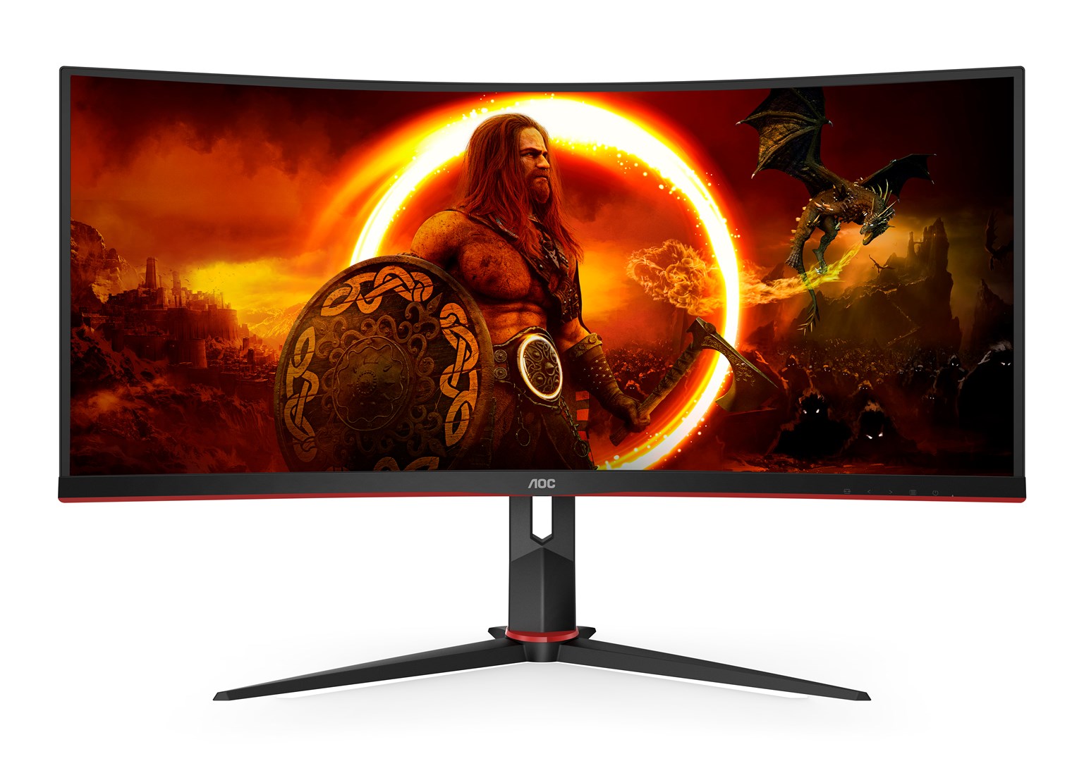 AOC Gaming CU34G2XP/BK skarm - WLED - AOC Gaming CU34G2XP/BK skarm - WLED -